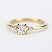 Load image into Gallery viewer, engagement ring diamond, simple classic engagement ring | R238WD - NOOI JEWELRY