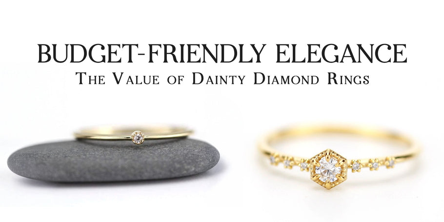 Budget-Friendly Elegance: The Value of Dainty Diamond Rings