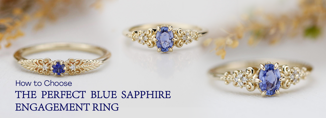 How to Choose the Perfect Blue Sapphire Engagement Ring