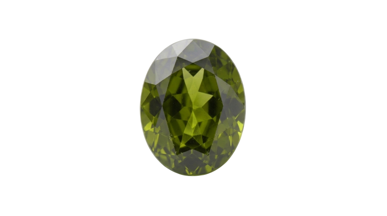 Green sapphire
