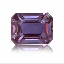 Load image into Gallery viewer, Custom Order reserved for Tanja -Solitaire 6x4 Emerald cut Lab Alexandrite