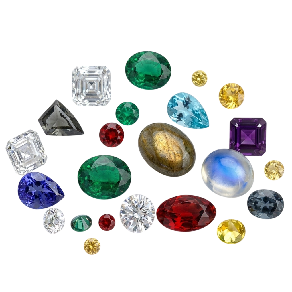 Various gemstones