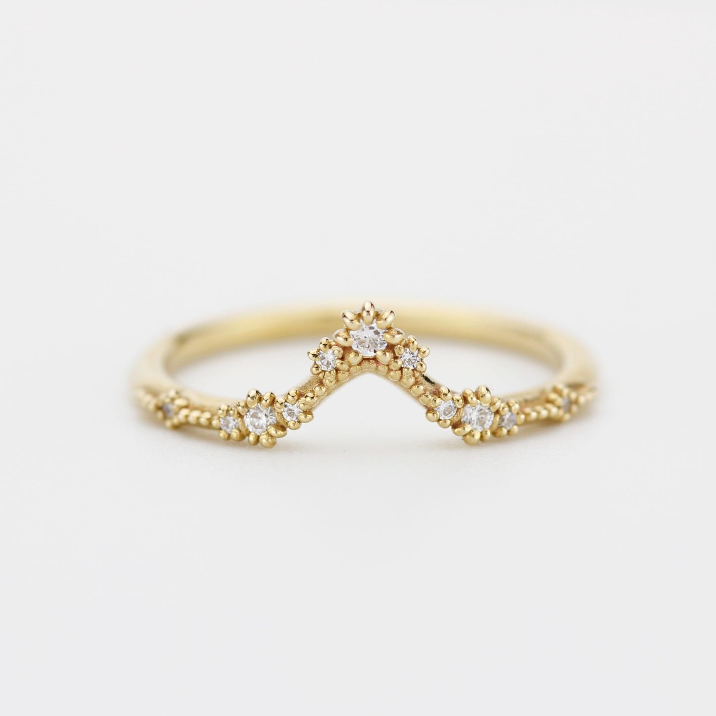 Alexandrite Engagement Ring Set | Marquise Cut with Lace Diamond Band | 18k Gold | Color Change Gemstone | Custom Bridal Ring Set