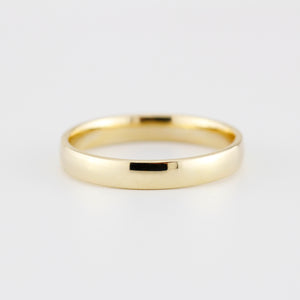Men's wedding band | 3.5 mm wide | Simple and comfort fit