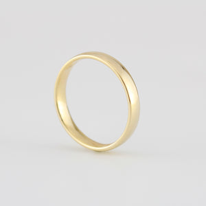 Men's wedding band | 3.5 mm wide | Simple and comfort fit