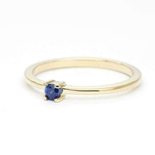 Load image into Gallery viewer, Blue Sapphire Engagement Ring, Sapphire Ring, Sapphire  Engagement ring, Blue Sapphire Ring, Solitaire Sapphire Ring - NOOI JEWELRY