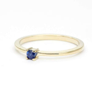 Blue Sapphire Engagement Ring, Sapphire Ring, Sapphire  Engagement ring, Blue Sapphire Ring, Solitaire Sapphire Ring - NOOI JEWELRY