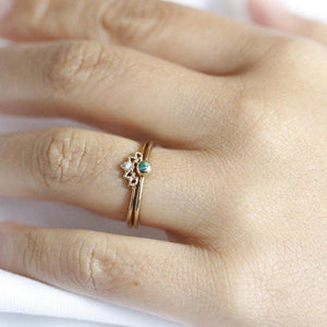 curved diamond wedding band, Curved Wedding Band, Diamond Wedding Set, Crown Ring Diamond, Engagement Ring Set, Nesting Rings, Curved Band - NOOI JEWELRY
