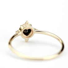 Load image into Gallery viewer, Diamond ring, engagement ring, wedding ring, diamond engagement, gold ring, promise ring, gold diamond ring, delicate ring, anniversary ring - NOOI JEWELRY