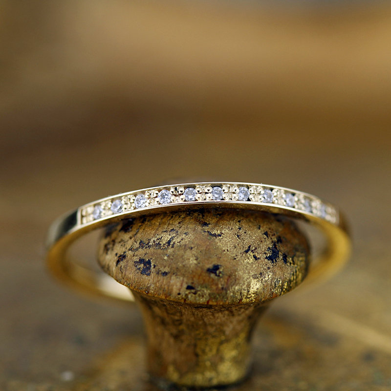 eternity ring, eternity band, eternity ring white gold, eternity wedding band, eternity ring diamond, wedding band diamonds, wedding band - NOOI JEWELRY