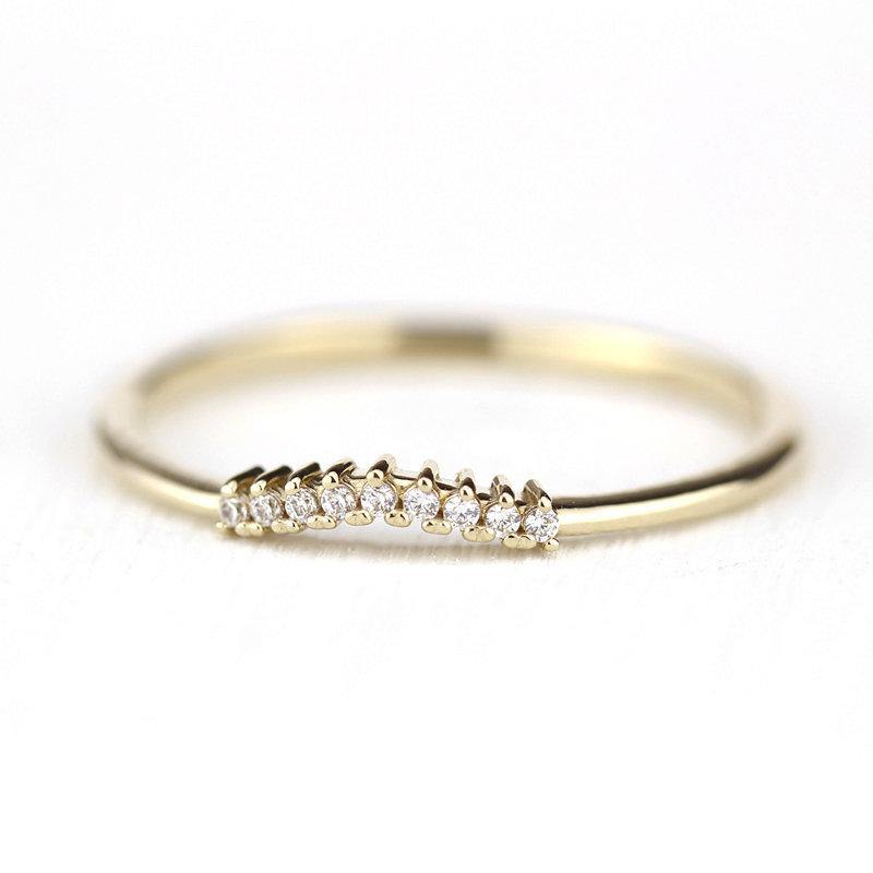 Bridal set rings, Engagement ring, bridal set jewellery, Bridal ring set, Bridal ring gold, diamond wedding band, bridal ring - NOOI JEWELRY