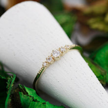 Load image into Gallery viewer, Small diamond wedding band simple | eternity wedding band diamond anniversaries - NOOI JEWELRY
