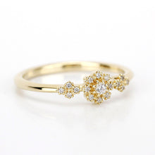 Load image into Gallery viewer, Diamond cluster engagement ring round - NOOI JEWELRY