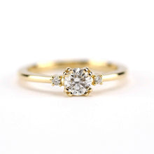Load image into Gallery viewer, engagement ring diamond, simple classic engagement ring | R238WD - NOOI JEWELRY