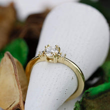 Load image into Gallery viewer, engagement ring diamond, simple classic engagement ring | R238WD - NOOI JEWELRY