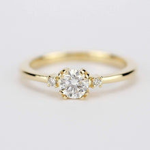 Load image into Gallery viewer, engagement ring diamond, simple classic engagement ring | R238WD - NOOI JEWELRY