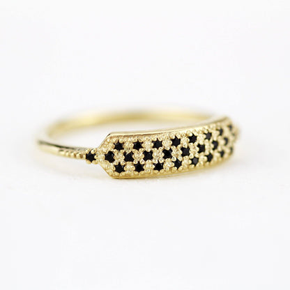 black diamond wedding bands for women | unique black diamond wedding bands R 306 BD - NOOI JEWELRY