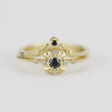 Load image into Gallery viewer, engagement and wedding ring sets vintage unique, wedding ring sets stacked simple | R309310WD - NOOI JEWELRY