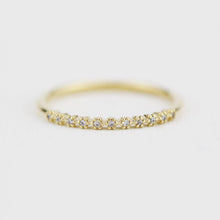 Load image into Gallery viewer, Stackable diamond wedding bands for women eternity rings, diamond wedding band | R 314W - NOOI JEWELRY