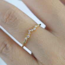 Load image into Gallery viewer, Diamond wedding band, diamond ring for her | R231WD - NOOI JEWELRY