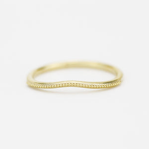 Simple wedding band, alternative wedding band for women, filigree wedding band, lace wedding band |  R325 - NOOI JEWELRY