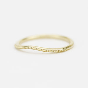 Simple wedding band, alternative wedding band for women, filigree wedding band, lace wedding band |  R325 - NOOI JEWELRY
