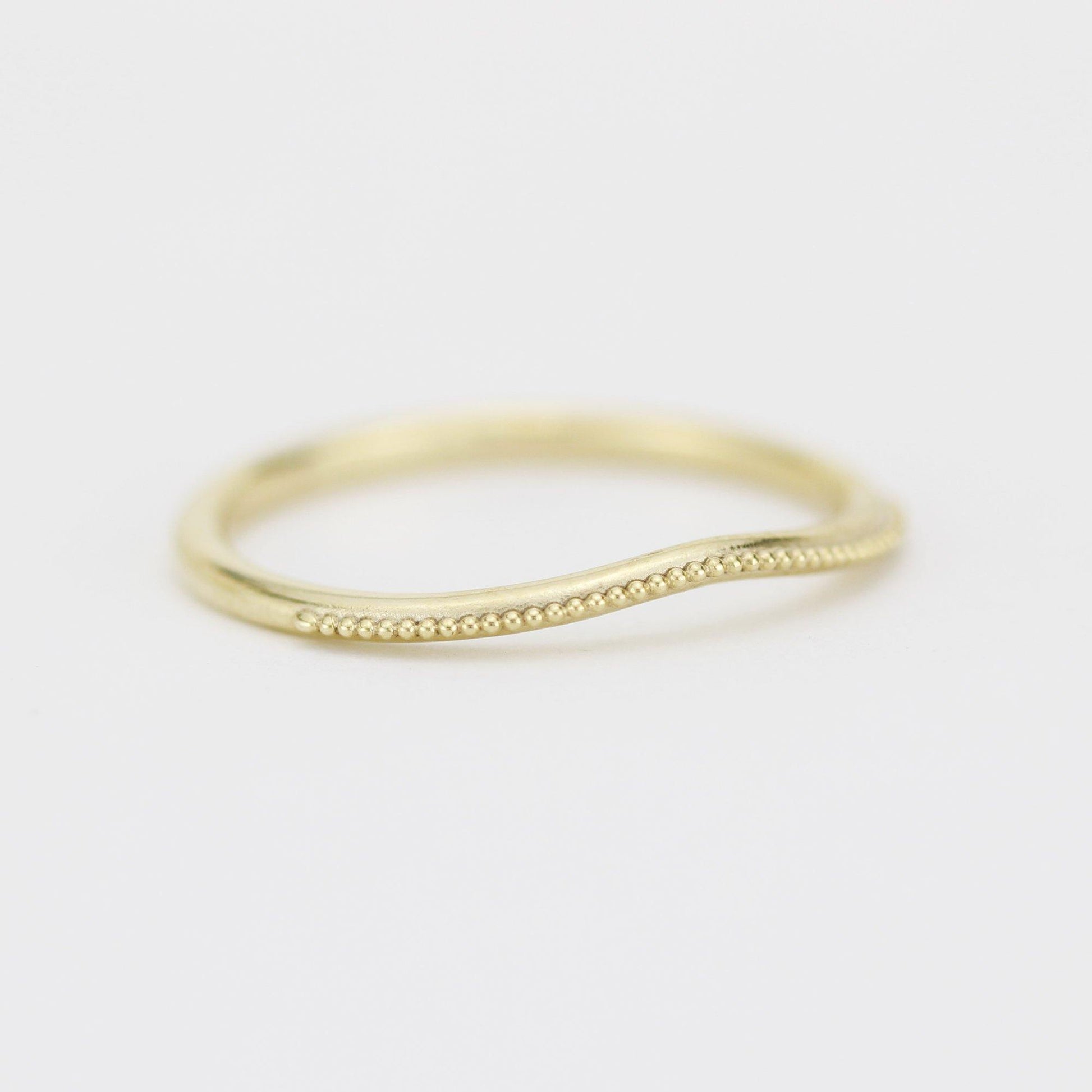 Simple wedding band, alternative wedding band for women, filigree wedding band, lace wedding band |  R325 - NOOI JEWELRY