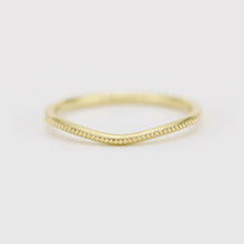 Load image into Gallery viewer, Simple wedding band, alternative wedding band for women, filigree wedding band, lace wedding band |  R325 - NOOI JEWELRY