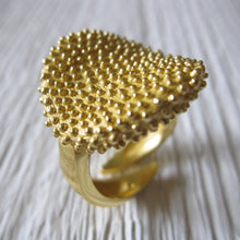 Load image into Gallery viewer, Silver Ring, Gold ring, fine jewelry, Adjustable Silver Ring, Round Ring, Geometric Ring Open Ring, Womens Ring, Statement Ring - NOOI JEWELRY