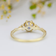 Load image into Gallery viewer, Tanzanite and diamond ring | R345 TANZANITE